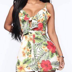 Island hopping romper